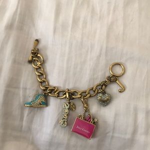 Juicy couture charm bracelet